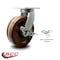 Service Caster 8'' Heavy Duty High Temp Phenolic Swivel Caster with Brake and Swivel Lock CRAN-SCC-KP92S830-PHRHT-SLB-BSL - alternate 3